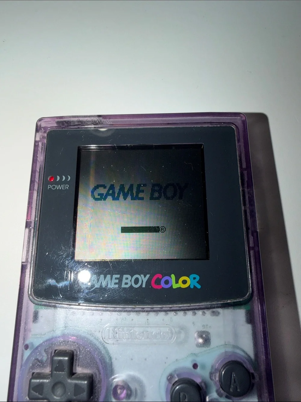 Nintendo Game Boy Color - Transparent Purple